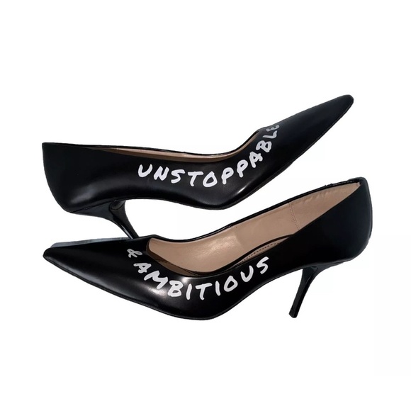 ZARA  Ambitious Unstoppable Black Pointed Toe Heel
Shoes 39 - Picture 2 of 11